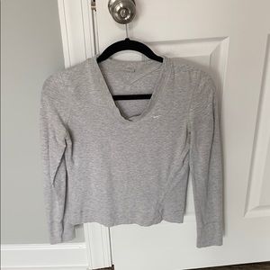 Vintage heathered grey Nike tee